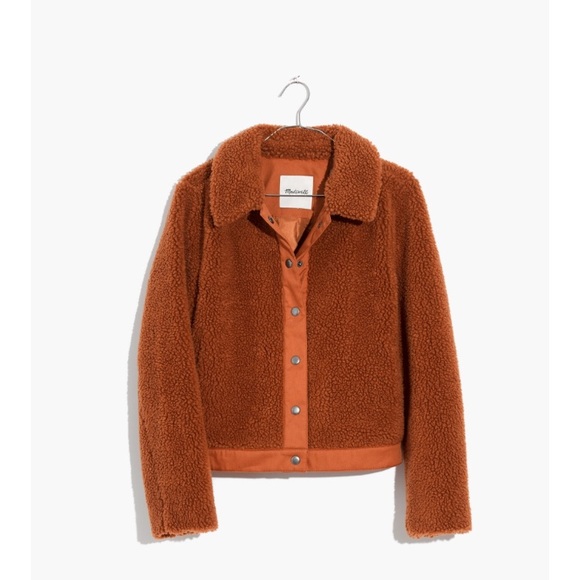 poshmark sherpa jacket